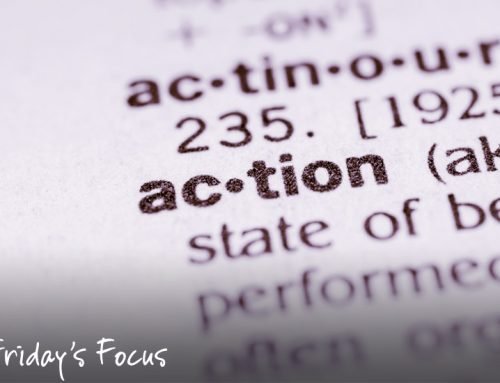 Friday’s Word – ACTION!