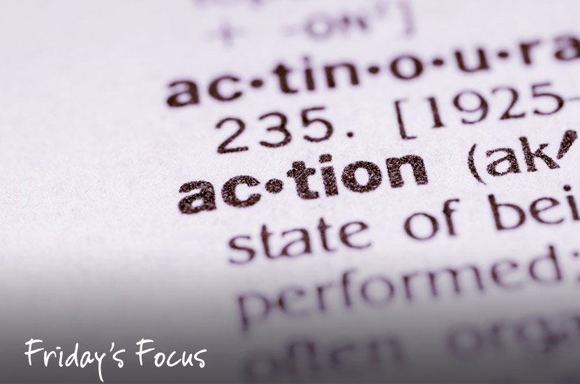 Friday’s Word – ACTION!