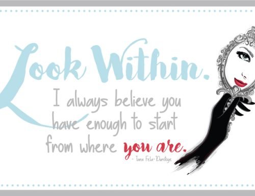 “Look Within…”